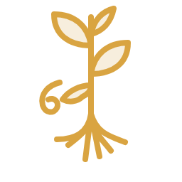 Føniks logo – spire med rødder
